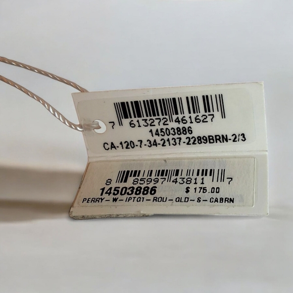 Coach Perry Brown Signature Canvas & Red Heart Watch NWT - Picture 12 of 14